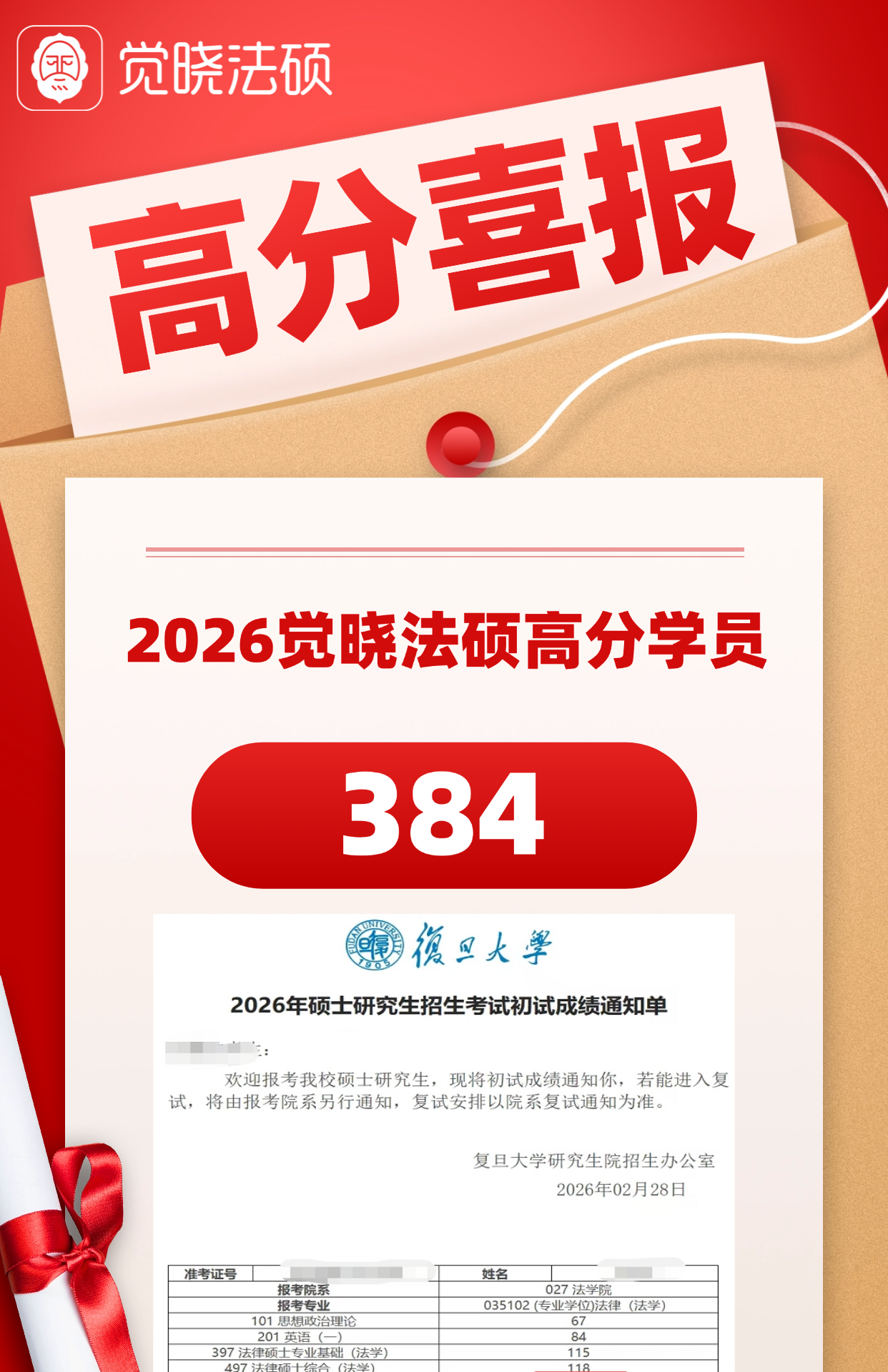 学员成绩单原件